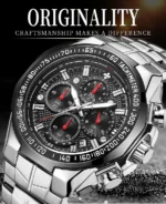 Sports Watches For Men Fashion Quartz Men Big Clock WWOOR Top Brand Luxury Military Full Steel Waterproof Chronograph Wristwatch - Image 21