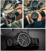 Sports Watches For Men Fashion Quartz Men Big Clock WWOOR Top Brand Luxury Military Full Steel Waterproof Chronograph Wristwatch - Image 31