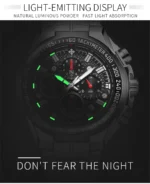 Sports Watches For Men Fashion Quartz Men Big Clock WWOOR Top Brand Luxury Military Full Steel Waterproof Chronograph Wristwatch - Image 28