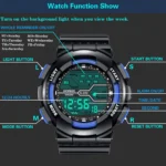 A Variety Of Styles Of Cool Sports Electronic Watches With Four Buttons - Image 19