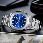 Watches for Men Analog Quartz Men's Wristwatch Luxury Casual Business Men's Watch Waterproof Stainless Steel Gift for Him - Image 4