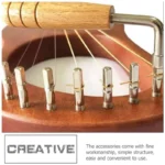 1 Set Of Professional Lyre Harp Accessories Including Sturdy String Nails Lyre Pegs Adjuster Tools For Musical Instrument - Image 13
