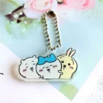 Creative  S Surrounding Accessories Cartoon Usagi Momonga Hachiwera Chii Acrylic Keychains Bags Small Pendants - Image 9