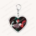 Hot Game Love Keychains for Accessories Bag Ena Dream BBQ Coral Glasses Taski Maiden Keyrings Jewelry Gamer Fans Gaming Gifts - Image 53