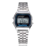 Elegant Digital Watch For Women Gold Silver Stainless Steel Business Ladies Electronic Wrist Watches Man Clock Zegarek Damski - Image 15