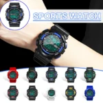A Variety Of Styles Of Cool Sports Electronic Watches With Four Buttons - Image 2