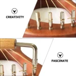 1 Set Of Professional Lyre Harp Accessories Including Sturdy String Nails Lyre Pegs Adjuster Tools For Musical Instrument - Image 3