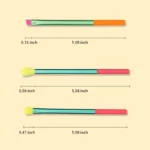 Makeup Brushes 15Pcs Colourful Makeup Brush Set Foundation Contour Blush Concealers Eye Shadow Blending Make Up Brush Kit - Image 13
