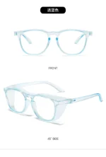 Safety Glasses Anti Fog Goggles Protective Glasses Side Shields Anti Blue Light protection Eye Glasses for Men Women Reading Gla - Image 13