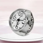 New Ring Watch Hot Selling Creative Circular Dial Alloy Shell Finger Couple Men And Women - Image 14