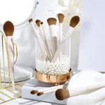 Makeup Brush Set - 14Pcs Synthetic Hair Foundation Eyeshadow Powder Contour Professional Beauty Tool - Image 8