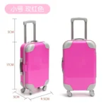 Toy Accessories Toys A Variety Of Color Matching Suitcases Suitable For American Dolls newborn Baby Dolls - Image 4