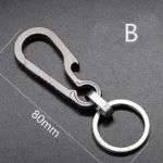 Titanium Camping Equipment and Accessories Hiking Accessories Car  Camping Accessories Outdoor Multifunctional Keychain - Image 7