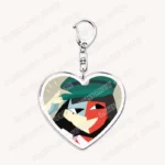 Hot Game Love Keychains for Accessories Bag Ena Dream BBQ Coral Glasses Taski Maiden Keyrings Jewelry Gamer Fans Gaming Gifts - Image 9