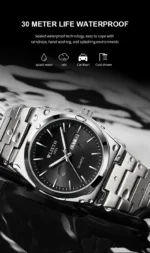 Man Watch Quartz Watch Luxury Waterproof Luminous Date Week Stainless Steel Men's Watch Male relógios masculino reloj hombre - Image 18
