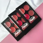 6-color blush and contouring all-in-one palette, pearlescent matte powder makeup palette - Image 3