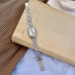 1pc New Fashionable Women's Watch With Gold Bracelet, Vintage & Luxury Ins Style, Elegant & Versatile Quartz Watch ladies watch - Image 2