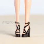 Shoes Accessories Handmade Shoes Exquisite 1/6 Supermodel High Heels Boots Accessories - Image 14