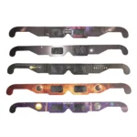 5PCS Solar Eclipse Glasses Anti-uv Glasses Safe Direct Sun Viewing Random Color Paper Frames for Adults Kids Watch Solar Eclipse - Image 5