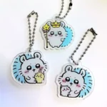 Creative  S Surrounding Accessories Cartoon Usagi Momonga Hachiwera Chii Acrylic Keychains Bags Small Pendants - Image 3