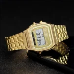 2025 Digital Watches For Men Sports Waterproof Bracelet Clock Gold Electronice LED Wristwatch Women Casual Montre Homme Relogio - Image 4