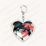 Hot Game Love Keychains for Accessories Bag Ena Dream BBQ Coral Glasses Taski Maiden Keyrings Jewelry Gamer Fans Gaming Gifts - Image 38