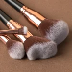 Makeup Brushes Set, 15Pcs Face Eye Makeup Brush Kit – Foundation Powder Blush Brush, Eyeshadow Eyeliner Eyebrow Brush, Highlight - Image 40