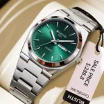 Man Watch Quartz Watch Luxury Waterproof Luminous Date Week Stainless Steel Men's Watch Male relógios masculino reloj hombre - Image 4