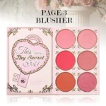 5‑Page Full Face Makeup Kit, Matte & Shimmer Eyeshadow, Blush, Contour, Lip Gloss Mascara for Versatile Makeup Looks - Image 15