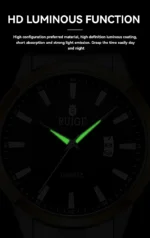 RUIGE Fashion Men's Watch Roman Scale Minimalist Men's Famous Watch Night Glow Waterproof Trendy Watch - Image 32