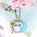 Creative  S Surrounding Accessories Cartoon Usagi Momonga Hachiwera Chii Acrylic Keychains Bags Small Pendants - Image 7