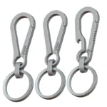 Titanium Camping Equipment and Accessories Hiking Accessories Car  Camping Accessories Outdoor Multifunctional Keychain - Image 2