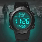 Men Electronic Watch Sports Watches For Men Waterproof Luminous Multifunction Outdoor Fitness Large Screen Electronic Wristwatch - Image 14