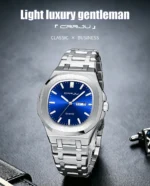 Watches for Men Analog Quartz Men's Wristwatch Luxury Casual Business Men's Watch Waterproof Stainless Steel Gift for Him - Image 11