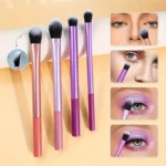 8pcs Makeup Brush Kit Soft Synthetic Hair Make Up Brushes Foundation Blush Eyeshadow Cosmetic Makeup Tools - Image 5