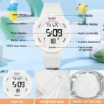 Watches for Women, Fashion Watch With High-Resolution LED Definition Display, Waterproof Multi-Function Electronic Digital Watch - Image 2