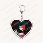 Hot Game Love Keychains for Accessories Bag Ena Dream BBQ Coral Glasses Taski Maiden Keyrings Jewelry Gamer Fans Gaming Gifts - Image 6