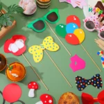 36pcs Circus Joker Clown Photo Booth Props For Wedding Birthday Party Carnival Bachelorette Dress Up Decoration Acessories - Image 8