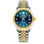 TEVISE  Watch for Men Automatic Mechanical Stainless Steel Waterproof Casual Business Wristwatch Chronograph Date Display Clock - Image 8