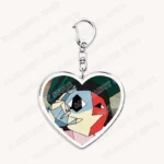 Hot Game Love Keychains for Accessories Bag Ena Dream BBQ Coral Glasses Taski Maiden Keyrings Jewelry Gamer Fans Gaming Gifts - Image 27