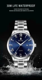 RUIGE Fashion Men's Watch Roman Scale Minimalist Men's Famous Watch Night Glow Waterproof Trendy Watch - Image 17