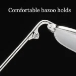 100 % Crystal Glass Lens Reading Glasses Men Anti-blue Light Presbyopia Magnifying Anti-Scratch Eyewear Diopter 1.0-4.0 Silver - Image 12