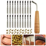 1 Set Of Professional Lyre Harp Accessories Including Sturdy String Nails Lyre Pegs Adjuster Tools For Musical Instrument - Image 9