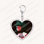 Hot Game Love Keychains for Accessories Bag Ena Dream BBQ Coral Glasses Taski Maiden Keyrings Jewelry Gamer Fans Gaming Gifts - Image 40