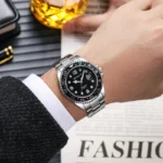 Fashion Men's Watches Date High-end Luxury Casual Sport Clock Classic Business Quartz Male Stainless Steel Wristwatches - Image 4