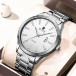 RUIGE Fashion Men's Watch Roman Scale Minimalist Men's Famous Watch Night Glow Waterproof Trendy Watch - Image 11