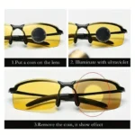 Polarized Fashion Glasses with Daytime and Nighttime Visual Functions, Scratch Resistant, UV Protection - Image 8