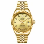 TEVISE  Watch for Men Automatic Mechanical Stainless Steel Waterproof Casual Business Wristwatch Chronograph Date Display Clock - Image 10