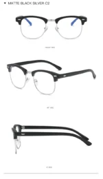 1pcs Men Retro Anti Blue Light Computer Glasses Reading And Gaming Glasses - Image 15