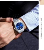 Watches for Men Analog Quartz Men's Wristwatch Luxury Casual Business Men's Watch Waterproof Stainless Steel Gift for Him - Image 13